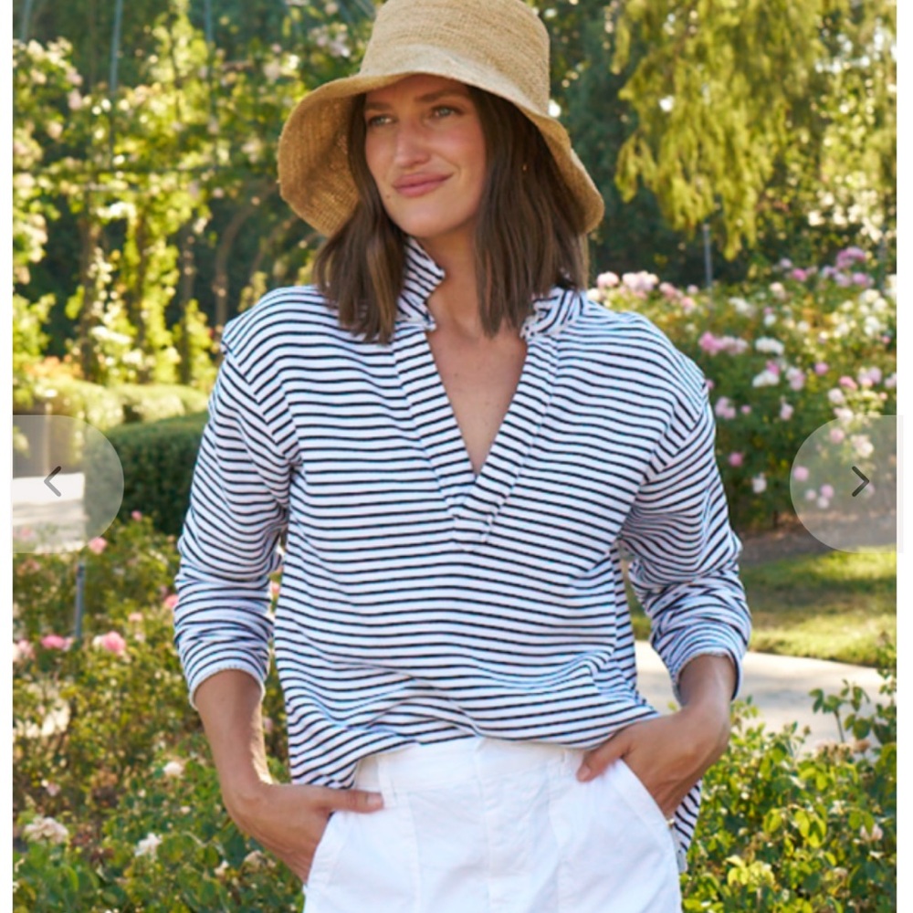 FRANK & EILEEN
PATRICK STRIPE POPOVER HENLEY